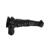 33 cm Et Dokulu Gerçekçi Çift Katmanlı Sünnetsiz Silikon Zenci Penis - Horse Power 2 - BDM1582S