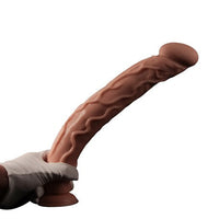 %15 İndirimli - 35 cm Belden Bağlamalı Gerçekçi Uzun & Kalın Dildo Penis - CA-BDM1141B