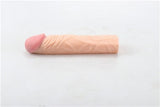 3,5 cm Dolgulu Realistik Penis Kılıfı - BDM112