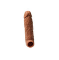 3,5 cm Dolgulu Realistik Penis Kılıfı - BDM110