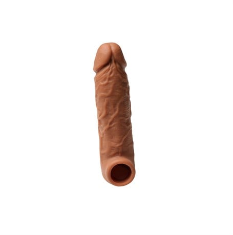 3,5 cm Dolgulu Realistik Penis Kılıfı - BDM110