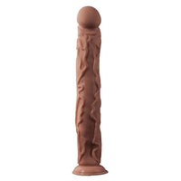 %15 İndirimli - 35 cm Gerçekçi Uzun & Kalın Dildo Penis - CA-BDM1141