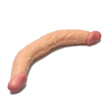 36 cm Çift Taraflı Realistik Dildo Anal Vajinal Penis - PS110