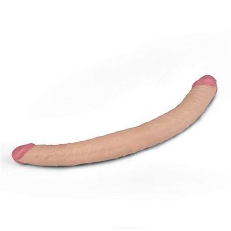 36,5 cm Lovetoy Lady Çift Taraflı Realistik Dildo Anal Vajinal Penis - LV2214