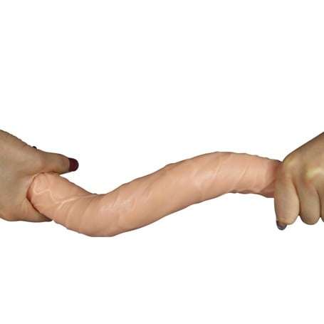 36,5 cm Lovetoy Lady Çift Taraflı Realistik Dildo Anal Vajinal Penis - LV2214