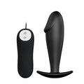 12 Fonksiyon Kumandalı 10 cm Titreşimli Anal Plug - B1260