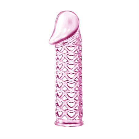 11,5 cm Silikon Şeffaf Penis Kılıfı - B1114