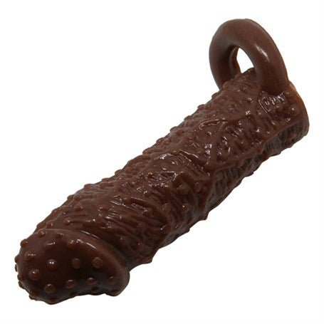 4 cm Uzatmalı Damarlı Penis Kılıfı - BDM1613