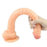 40 cm Ger&ccedil;ek&ccedil;i Uzun &amp; Kalu0131n Dildo Penis - BDM1522