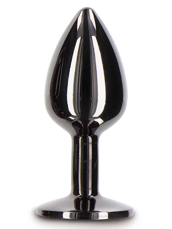 NOXXX Siyah Alüminyum Anal Plug Küçük - 401023