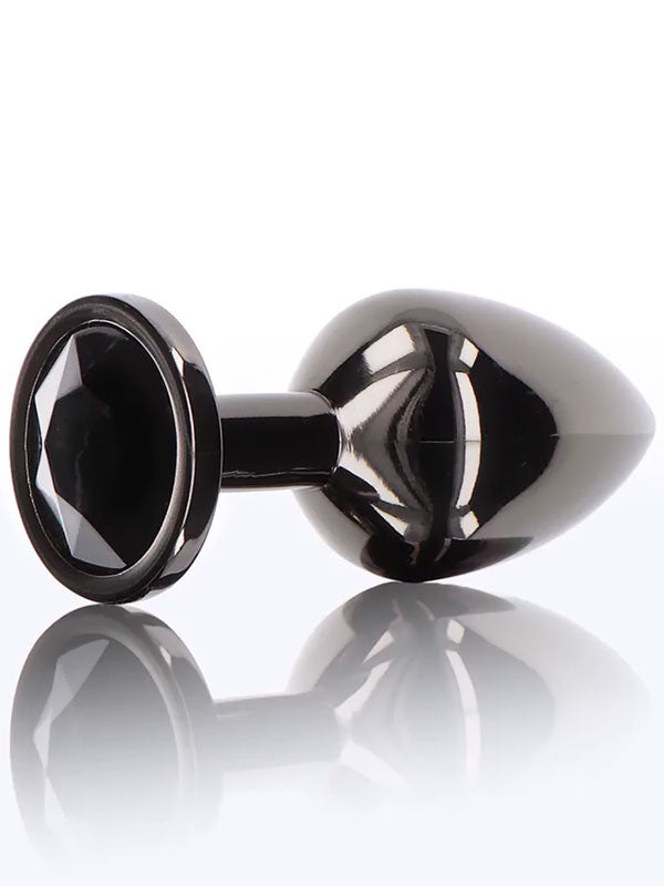 NOXXX Siyah Alüminyum Anal Plug Orta - 401024