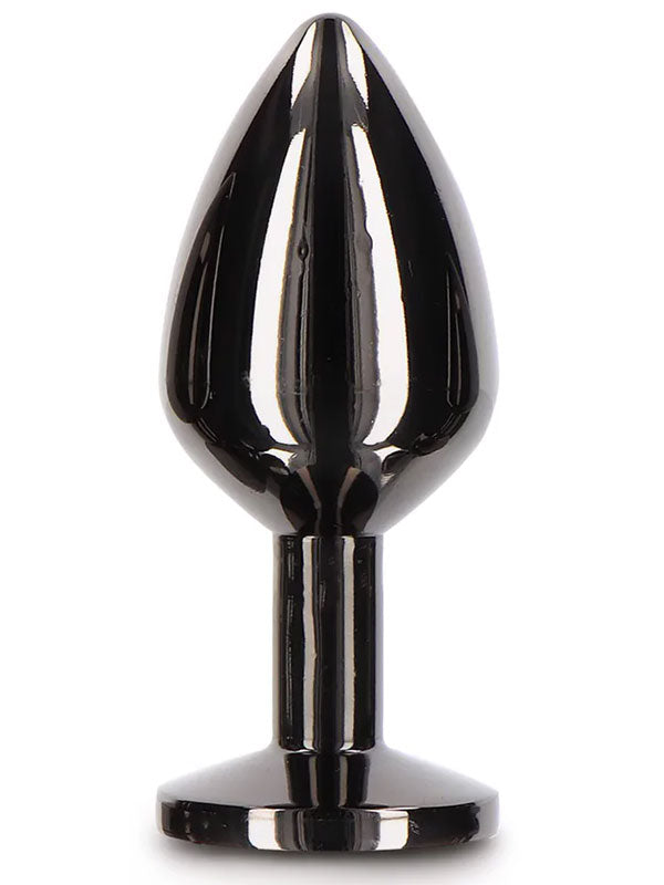 NOXXX Siyah Alüminyum Anal Plug Orta - 401024