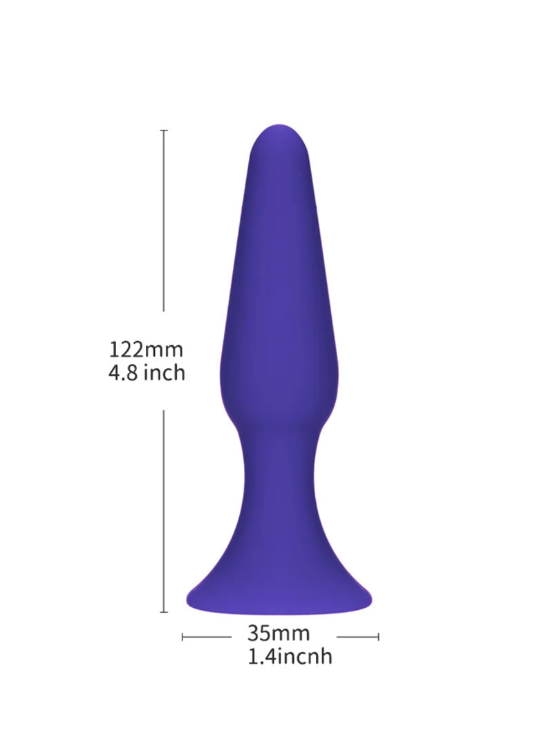 NOXXX Funbums 3'lü Anal Plug Seti – Mavi - 401040B