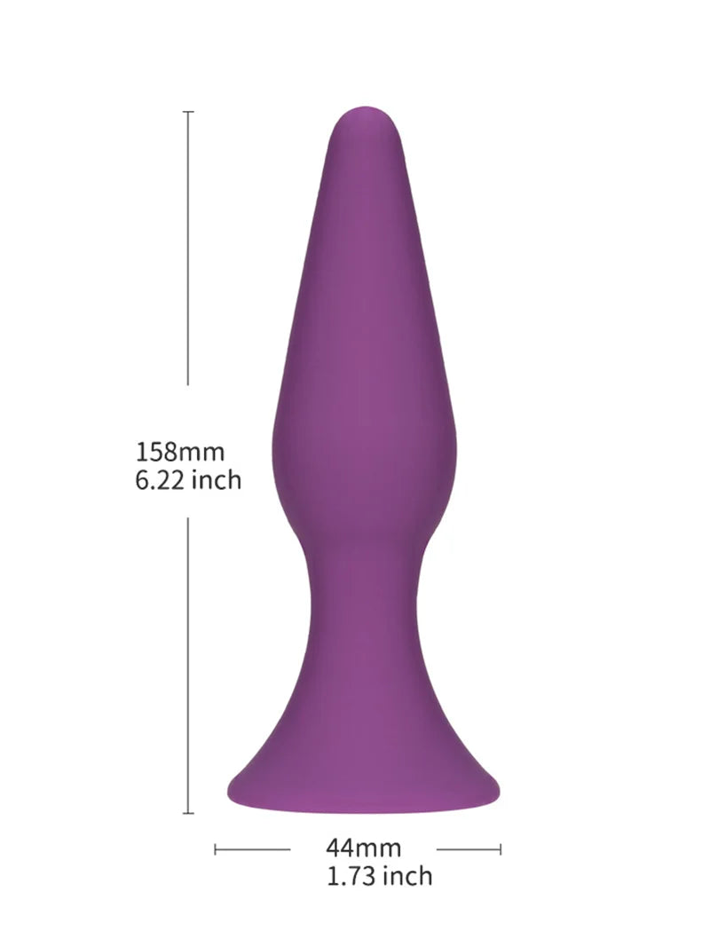NOXXX Funbums 3'lü Anal Plug Seti – Mor - 401060M