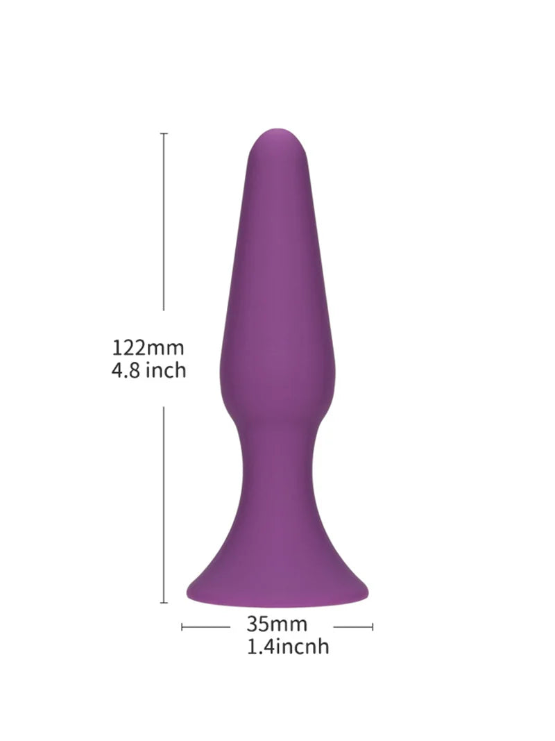 NOXXX Funbums 3'lü Anal Plug Seti – Mor - 401060M