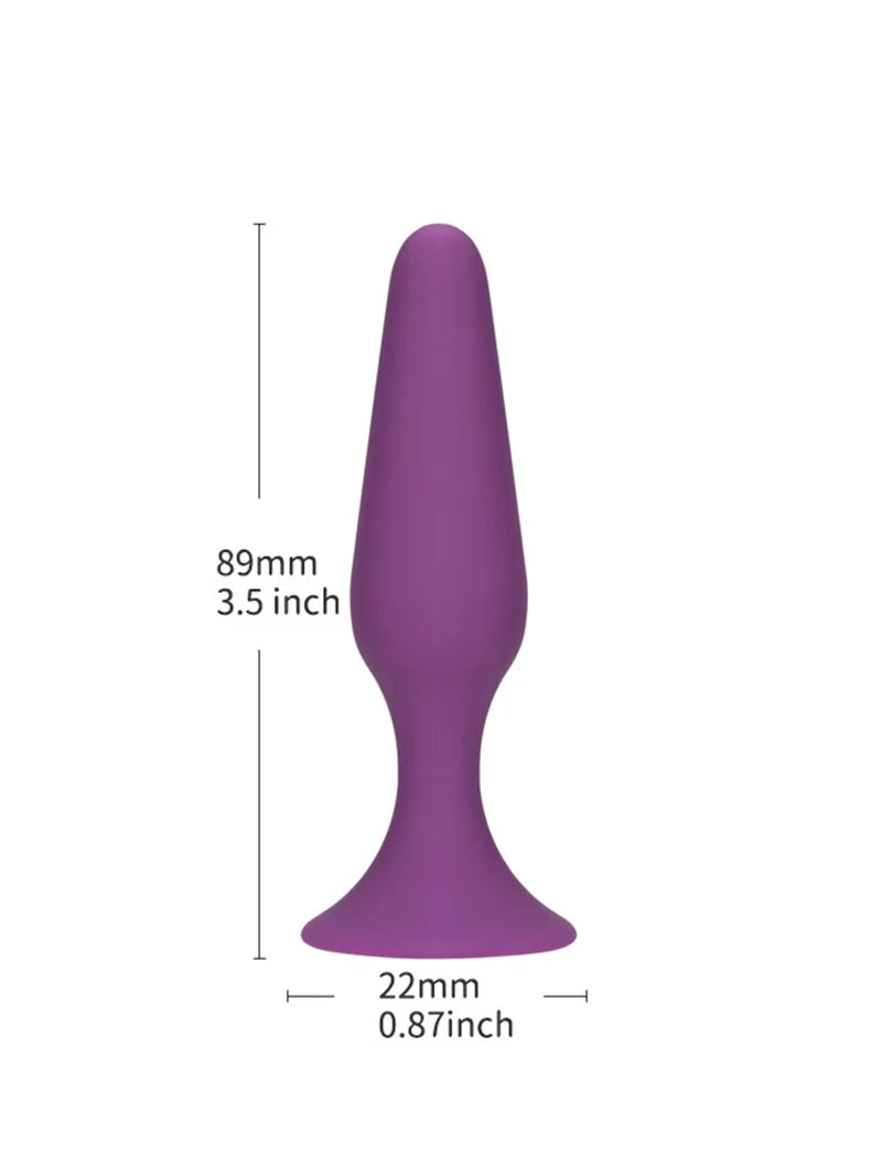 NOXXX Funbums 3'lü Anal Plug Seti – Mor - 401060M