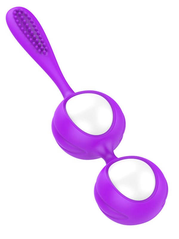 Censan Vajina Yapılandırıcı Kegel Egzersiz Topları - Mor - C-0088M