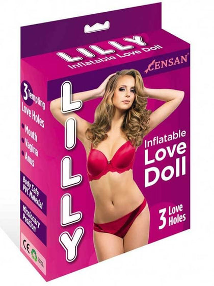 Censan Lilly Love Doll 3 İşlevli Şişme Bebek - C-2020L