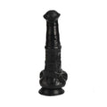 43 cm Et Dokulu Gerçekçi Çift Katmanlı Sünnetsiz Silikon Zenci Penis - Horse Power 3 - BDM1583S