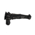 43 cm Et Dokulu Gerçekçi Çift Katmanlı Sünnetsiz Silikon Zenci Penis - Horse Power 3 - BDM1583S