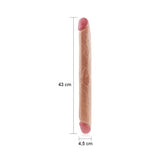 43 cm Lovetoy Lady Çift Taraflı Realistik Dildo Anal Vajinal Penis - LV2213