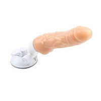 25,5 cm Realistik 10 Titreu015fim Fonksiyonlu Eller Serbest Vantuzlu Vibrat&ouml;r Dildo - BDM1130