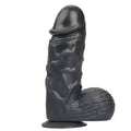 24,5 cm Vantuzlu Realistik Zenci Penis Anal Vajinal Dildo - PX164S
