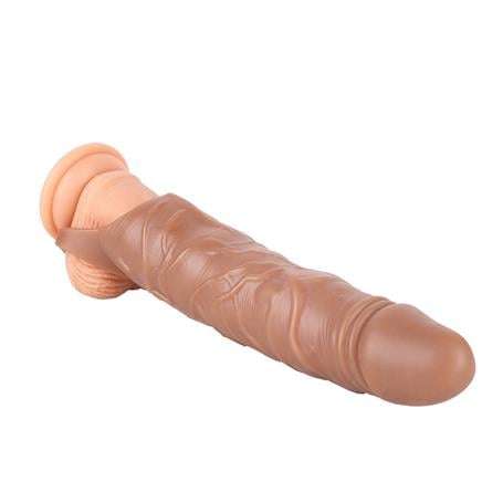 6 cm Dolgulu Realistik Penis Kılıfı - BDM1524