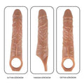 6 cm Dolgulu Realistik Penis Kılıfı - BDM1524