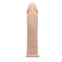 6 Cm Dolgulu Realistik Uzatmalı Penis Kılıfı Dildo Ten Rengi Penis - CA-B1214