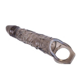 %10 İndirim – 6 cm Dolgulu Realistik Zenci Penis Kılıfı - CA-BDM1524S