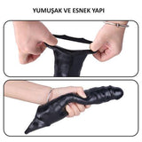 6 cm Dolgulu Realistik Zenci Penis Kılıfı - BDM1524S