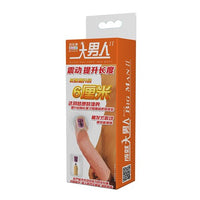 %10 İndirim – 6 cm Dolgulu Uzatmalı Silikon Penis Kılıfı - CA-BDM2626