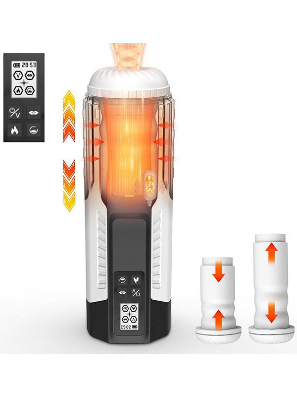NOXXX Max Thrust Isıtmalı Şarjlı Vakumlu Mastürbatör - 603304