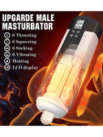 NOXXX Max Thrust Isıtmalı Şarjlı Vakumlu Mastürbatör - 603304