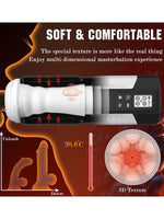 NOXXX Max Thrust Isıtmalı Şarjlı Vakumlu Mastürbatör - 603304