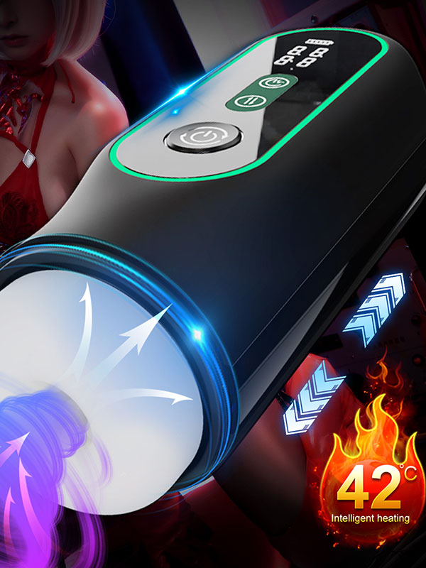 NOXXX PulseOne Isıtmalı Sesli İleri Geri Hareketli Titreşimli Vakumlu Otomatik Mastürbatör - 603305