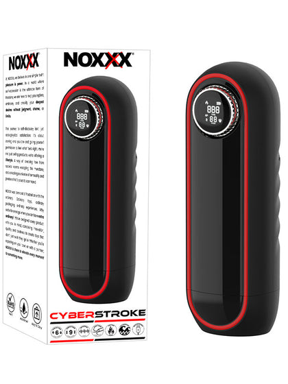 NOXXX CyberStroke Isıtmalı Thrusting Vakumlu Titreşimli Ses Özellikli Mastürbatör - 603307
