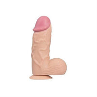 24,5 cm Vantuzlu Realistik Penis Anal Vajinal Dildo - PX164