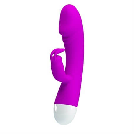 Usb Şarjlı 30 Fonksiyonlu Klitoris Uyarıcılı Teknolojik Tavşan Vibratör Penis - B1164