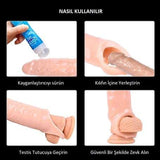 %10 İndirim – 7 cm Dolgulu Realistik Ten Rengi Penis Kılıfı - CA-BDM1525