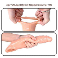 7 cm Dolgulu Realistik Ten Rengi Penis Kılıfı - BDM1525