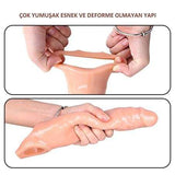 7 cm Dolgulu Realistik Ten Rengi Penis Kılıfı - CA-BDM1525