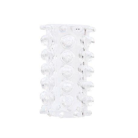 7 Farklı Silikon Şeffaf Tırtıklı Penis Kılıf Set - BDM1135