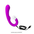 7 Fonksiyonlu Titreşimli Klitoris Dil Uyarıcılı Teknolojik Vibratör - Magic Tongue - BDM1242