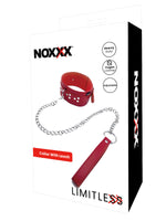 NOXXX LIMITLESS Kırmızı Deri Boyun Tasması - 709101