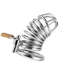 Censan BDSM Paslanmaz Çelik Penis Kafesi ModelNo3 - C-YN3074