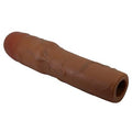 20,5 cm 7,6 cm Dolgulu Premium Melez Rengi Silikon Penis Kılıfı - Kylian - BDM1404