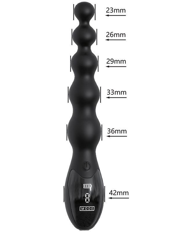 NOXXX Obsidian Boncuklu Anal Vibratör - 802165