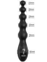 NOXXX Obsidian Boncuklu Anal Vibratör - 802165